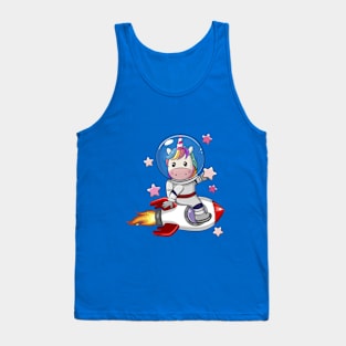 Unicorn Astronaut Tank Top